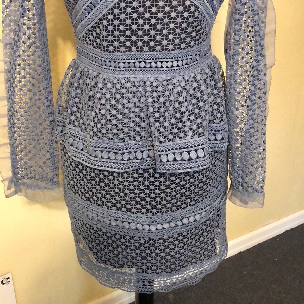 Powered Blue Dress - Picture 6 of 8